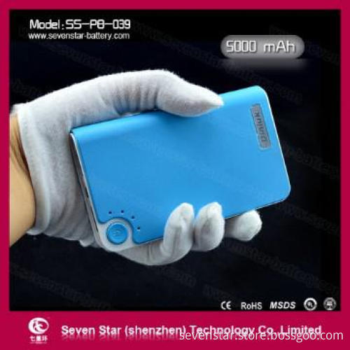 Portable Power Bank with 5000 mAh